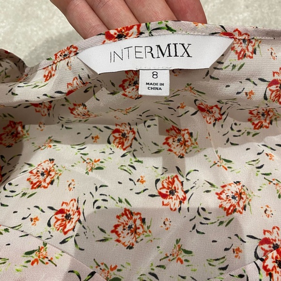 Intermix floral blouse (NEVER WORN) - Picture 5 of 6